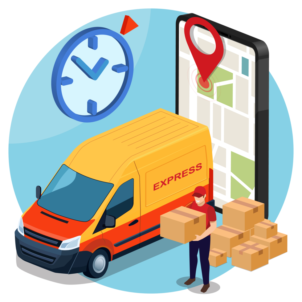 Shipping Illustration